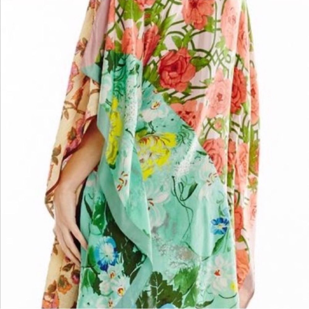 ARATTA floral multi-color kimono One Size-V19